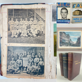 MaxSold Auction: This is a special auction of TORONTO HISTORY, and early Canadiana featuring a wonderful selection of books, artefacts, maps, photographs and ephemera. Including items from the estate of the late Scott Hall of Toronto